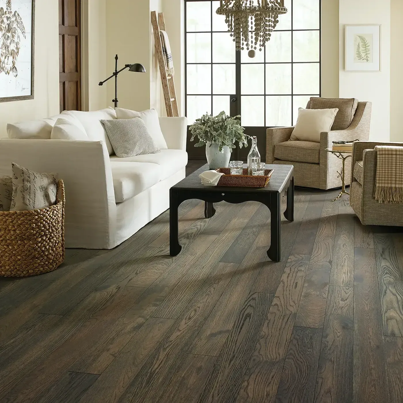 Dark hardwood flooring | Jubilee Flooring & Decorating